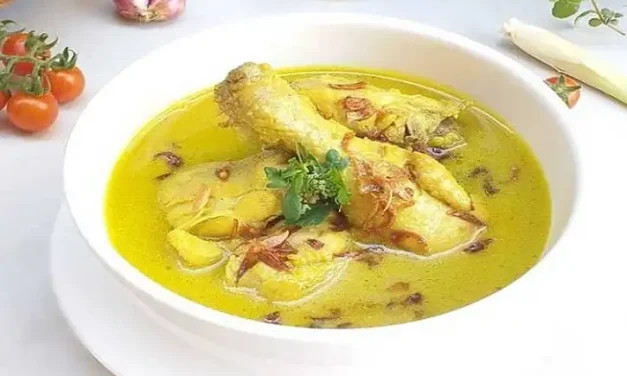 Masakan Khas Indonesia Opor Ayam Yang Melegenda