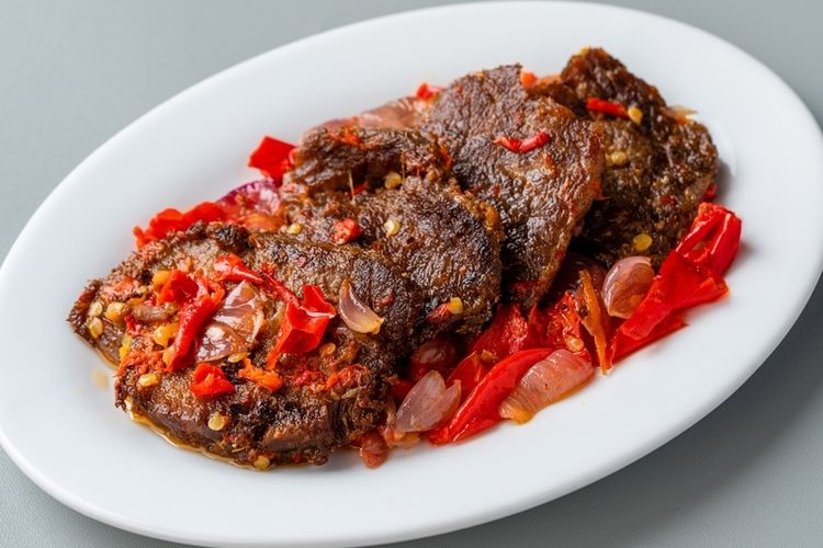 Makanan Pedas Padang Dendeng Batako Yang Khas