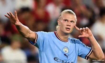 Pemain Profesional Norwegia Haaland Dengan Fisik Yang Bagus