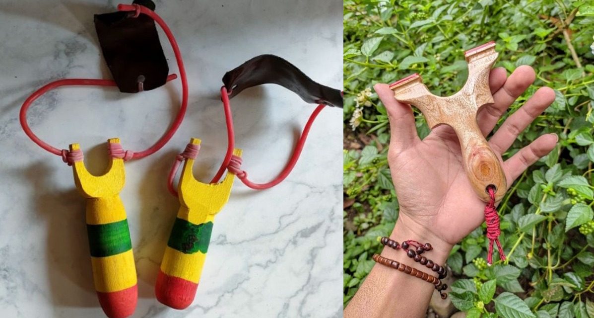 Peralatan Sederhana Ketapel Seperti Alat Berburu