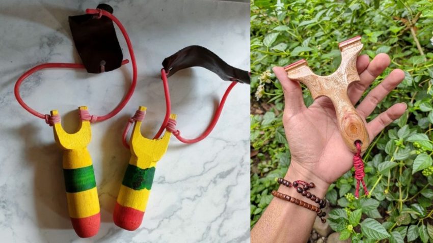 Peralatan Sederhana Ketapel Seperti Alat Berburu
