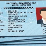 Kartu Sah Identitas Resmi KTP Elektronik