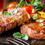 Hidangan Mewah Steak Pada Sebuah Menu Daging