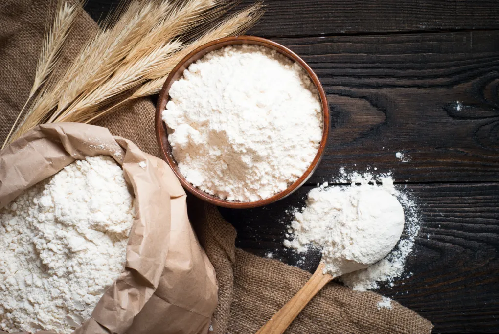 Bahan Masakan Tepung Yang Halus Dan Lembut