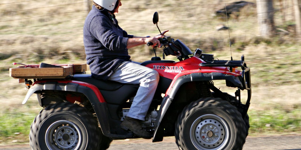 Kendaraan Medan Berat Seperti Sebuah ATV