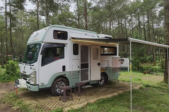 Kendaraan Unik Campervan Sebagai Tempat Tinggal Berjalan