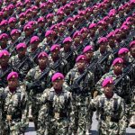 Seseorang Profesi Tentara Dengan Tugas Di Jalankan