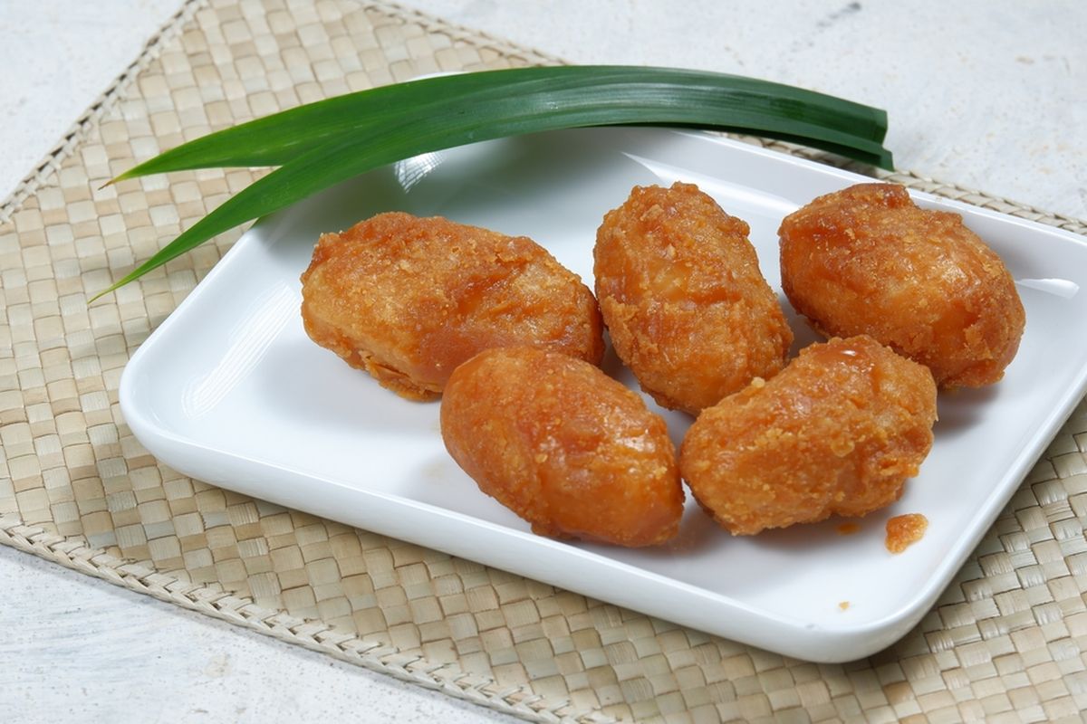 Jajanan Makanan Kue Gemblong Yang Tradisional